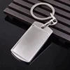 Zinc Alloy Metal Type Engravable Keyring