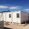 Best choice long service time hotel kit house office accommodation 40 ft prefab shipping container homes for sale