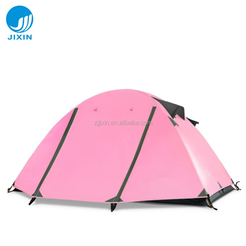 Fashion Outdoor pink 2 persons camping tent