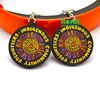 Color printing key chain 3D PVC keychain soft silicone key chain for wholesale