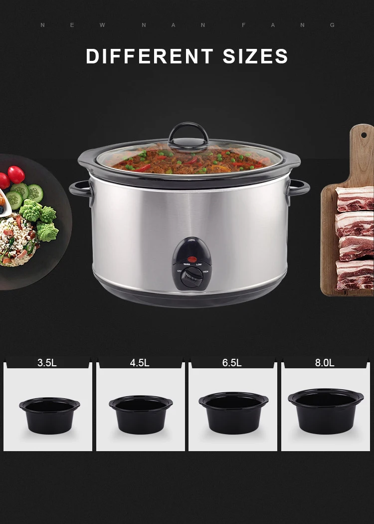 The kitchen appliances double slow cooker photos big industrial cooking pot