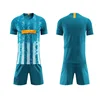 2018 sports kits new design soccer uniform adult jersey set football team shirts customized wear