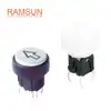 Inexpensive Products R590B-204L Illumin Led 2 Prong Micro Tactile 12Mm Smd Tact Switch