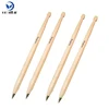 2019 new promotional original wooden drum stick shaped ball pen