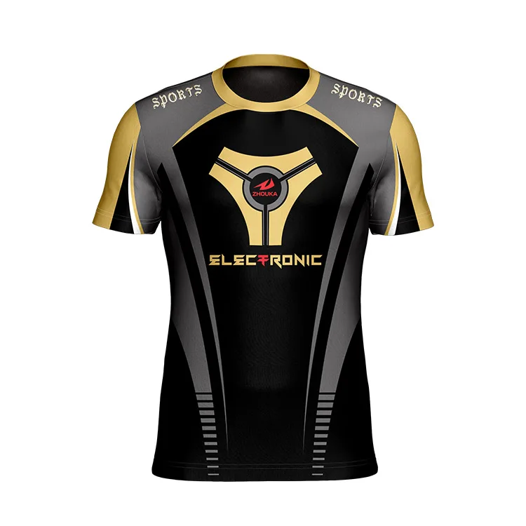 Source 2018 latest cheap and cool adults e-sports jersey OEM