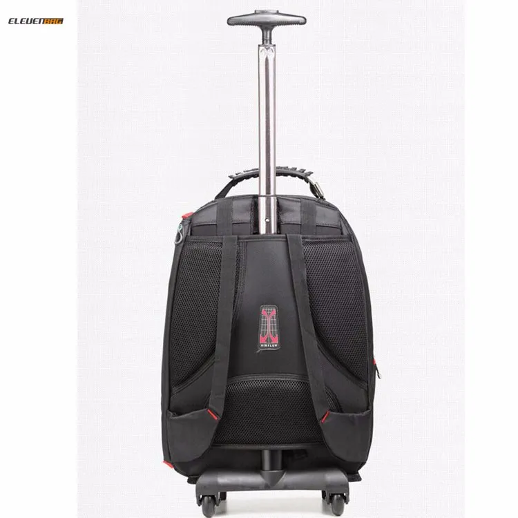 Multiuse Executive Swiss Gear Rolling Wheeled Trolley Laptop Backpack