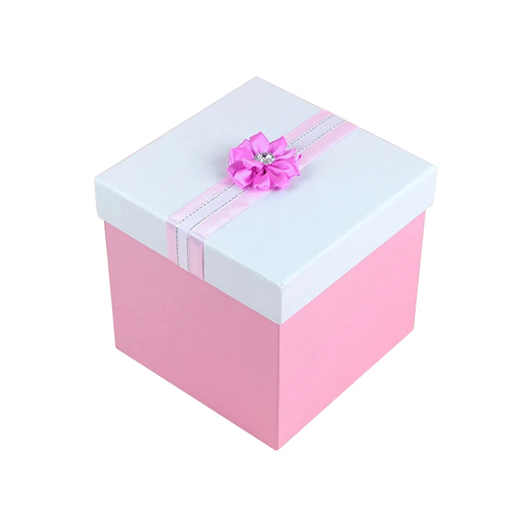 High Quality Paper Black Varnishing Chocolate Rose Gold Gift Large