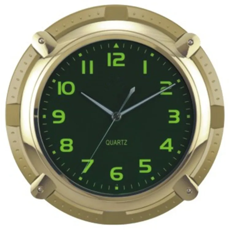 Decorative Wall Clocks With Smart Night Light Buy Analog Wall Clock