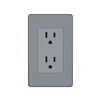American Standard 110V 2 Gang stainless steel socket