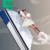 9 zones memory foam special high density foam and visco-elastic pocket mattress