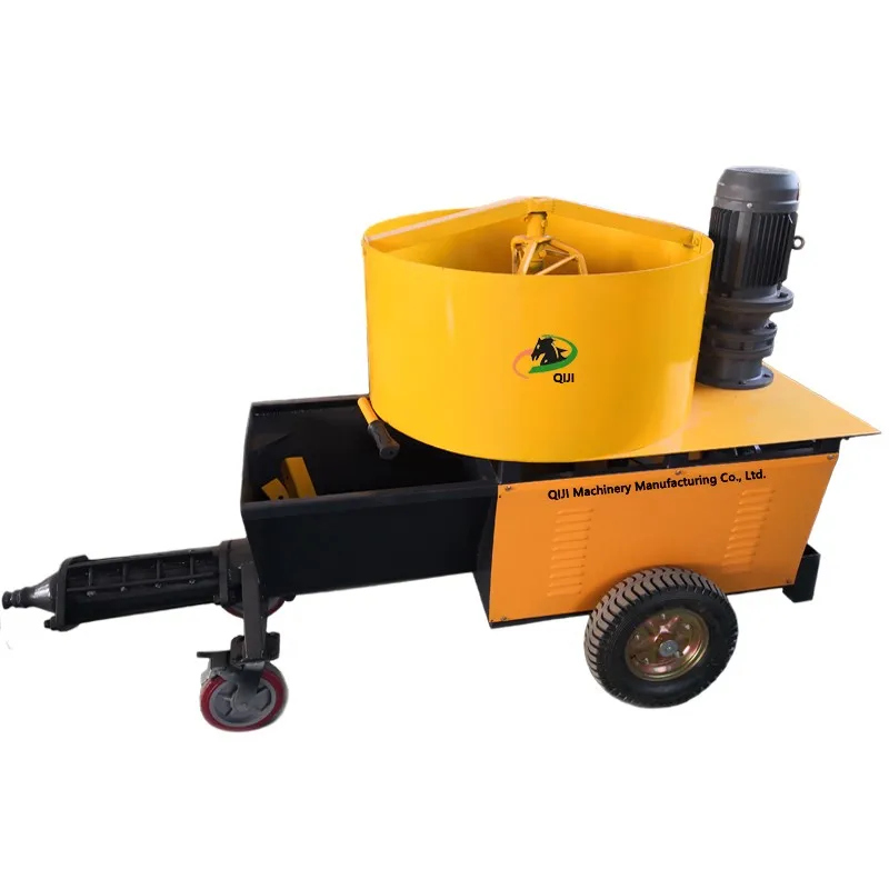 New Putty Plaster Waterproof Material Cement Mortar Spraying Machine Products From Xingtai Qiji