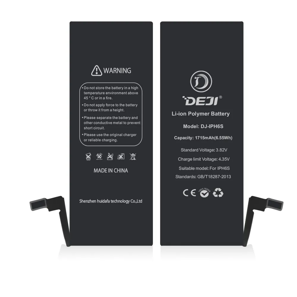 

3.85V 1715mah replaceable battery for Phone 6S, N/a