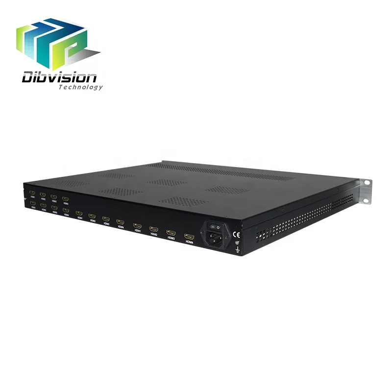 

16 in 1 HD-MI H.264 DVB DTV Encoder ip video converter with new isdb-t modulator ipm6000