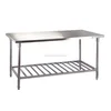 2014 hot sale 2-tier laboratory stainless steel working table