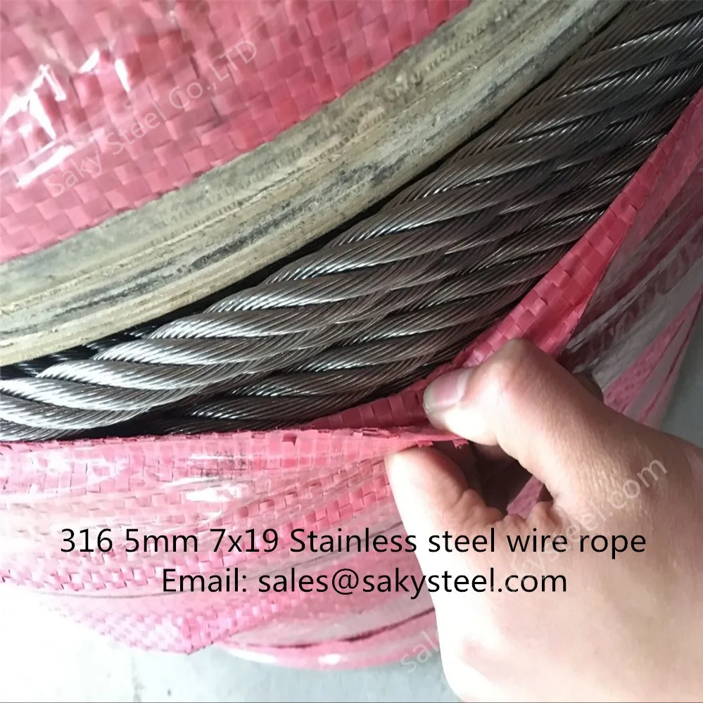304 & 316 Stainless Steel Cable Wire Rope Buy Stainless Steel Cable
