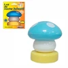Seldorauk Own 20 kind items Battery powered ABS plastic Mini Mushroom led push button light