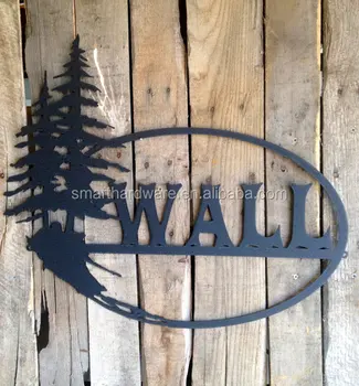 Customized Tree Metal Wall Art Metal Wall Sign Decoration - Buy Metal