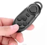 Selfie Remote Shutter Wireless Mouse Black Mini BT Gamepads Game Controller Joystick For iOS Android Smartphone TV Box