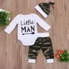 Men Boys Camo Clothes For Newborn Baby Clothes Low Price Boy Lotion Fill Machine Long Sleeve Cotton Bodysuit Set For Boys