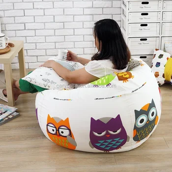 Owl Hoot Design Living Room Bean Bag Lounger Indoor Beanbag Sofa Cushion Lazy Love Sac Portable Chair Furniture Buy Designs For Sofa Cushions Indoor