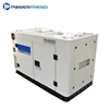 10kw ac soundproof portable air cooled 10 kva diesel generator set for singapore