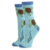 Cute Women's Sea Turtle Shell Socked Socks