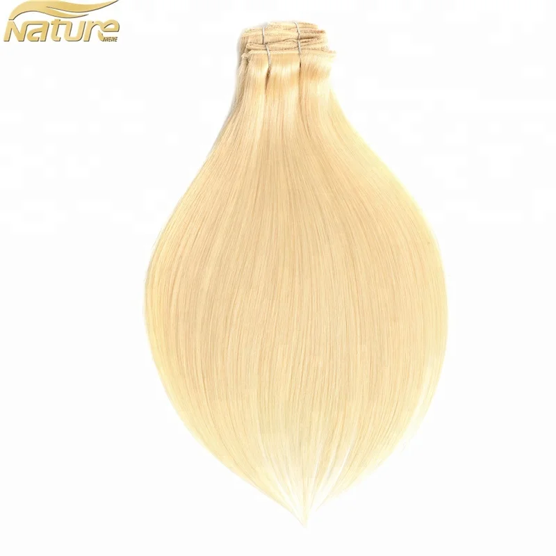 
Human Hair Remy Hand Tied Weft Hair Extension 