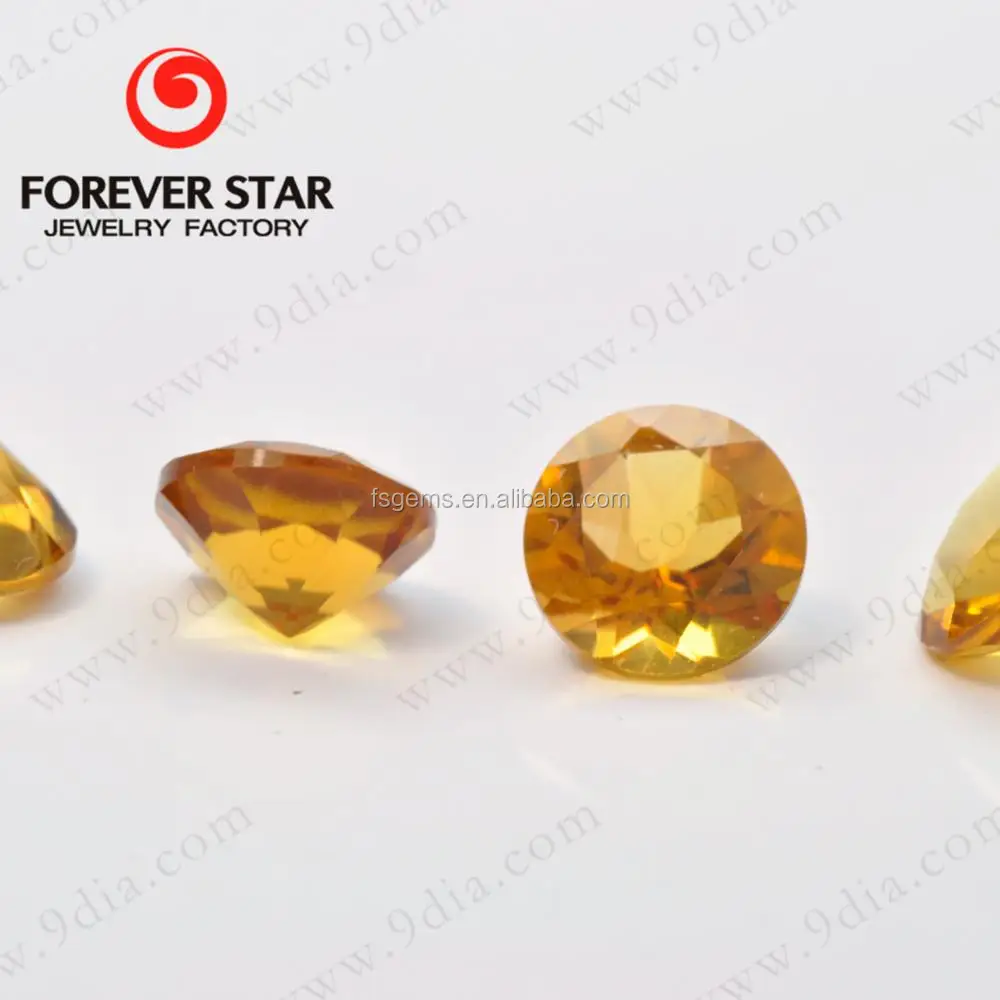 Hot Selling Natural  Magic Citrine Quartz Loose Natural Gemstones for Jewelry Making