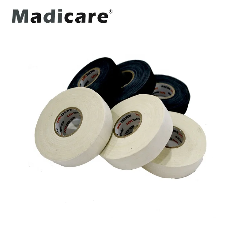 

White Custom Ice Hockey Stick Blade Tape Cloth For Puckster