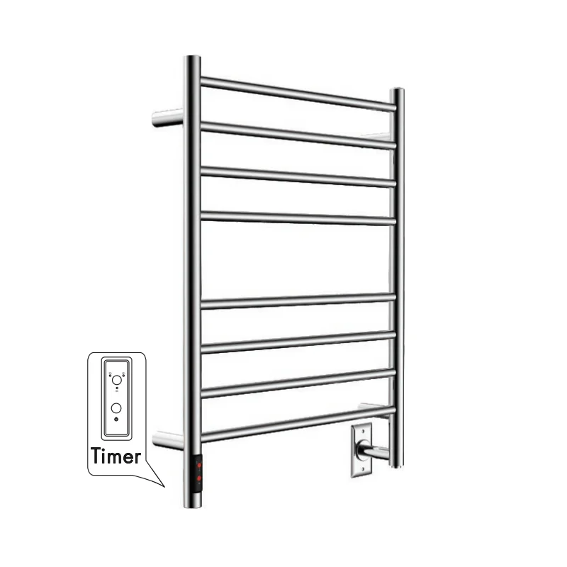 
High quality long duration time heated drying towel rails 