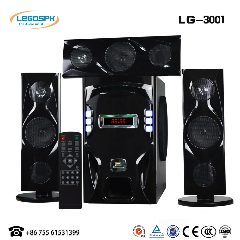 Heavy Bass 3.1 Ch Home Theater Speaker 