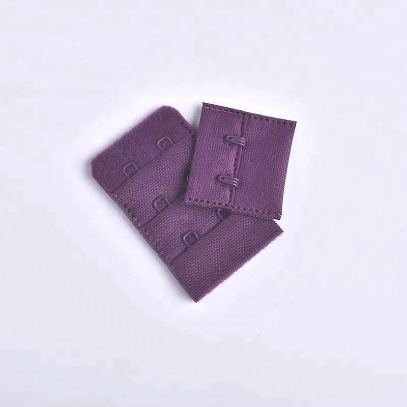 
Main product beautiful polyester bra hook and eye tape bra extender 3x2 with nylon coated 