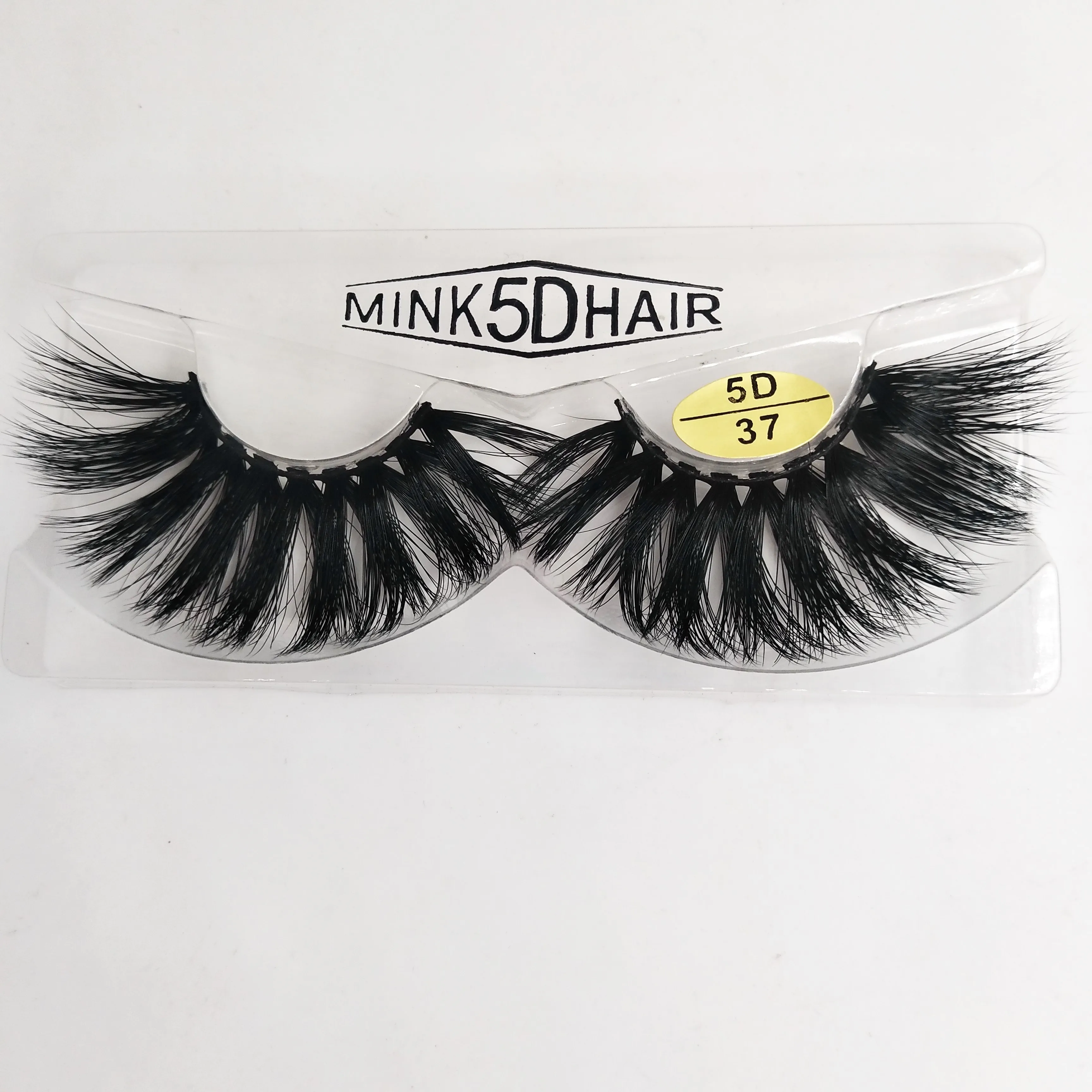 

strip lashes private label mink eyelashes vendor 25mm, Black