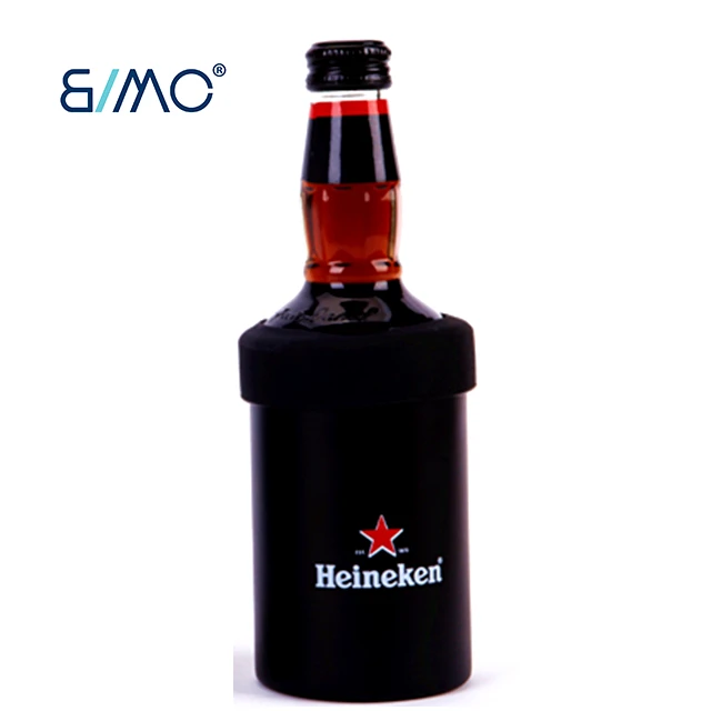 

12oz Stainless Steel Beer Can Cup With Silicon lid Can Cooler Cup Solid Color Double Wall Warm And Cooler Wine Bottle Holder, Customized color