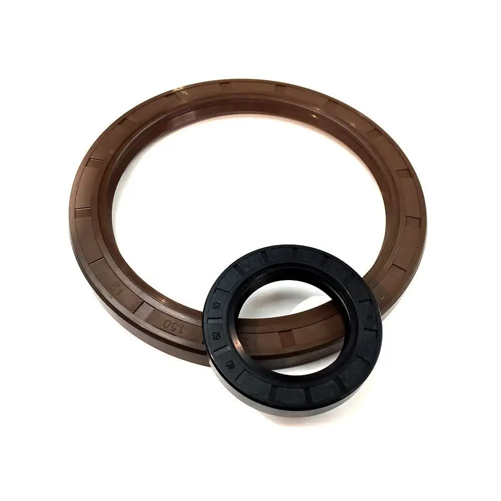 Sello De Aceite NBR Con Resorte TC-50x90x10 Mm - Diámetro Interior 50 Mm, Exterior 90 Mm, Espesor 10 Mm - Marco De Metal, Labio Doble - Para Ejes, Bombas, Cilindros