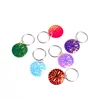 Genya hair rings with sequin sparkly hair extension micro rings new braid cuffs braid accessories