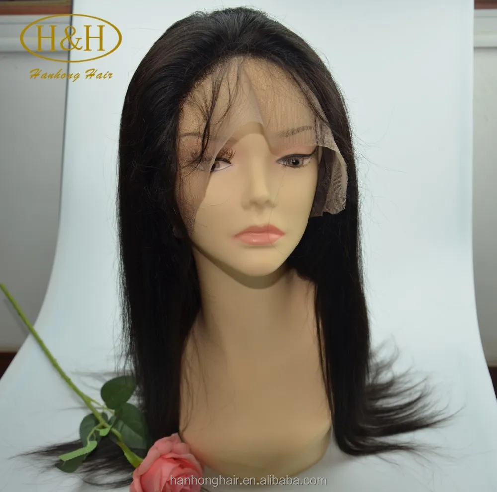 Top Quality 100% Unprocessed brazilian virgin human hair half wig braided wig for black women human brazilian hair