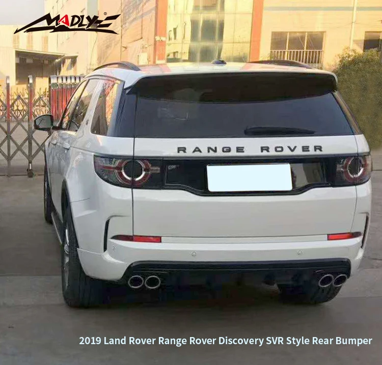 PP body kits for Land Rover Range Rover Discovery SVR Rear Bumper for