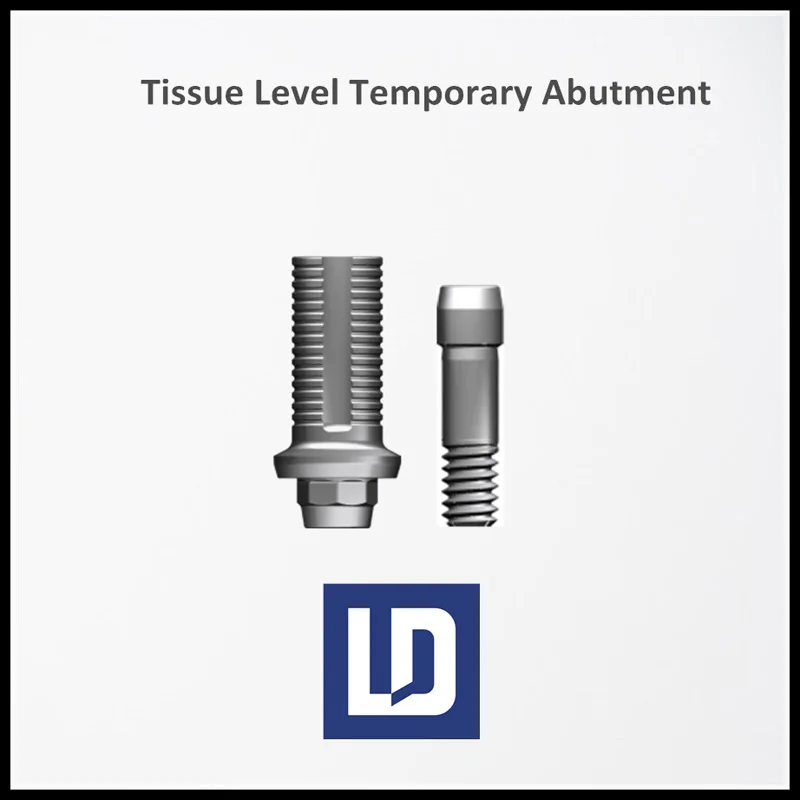 Factory Price Titanium Based Korea Dental Implant Temporary Abutment