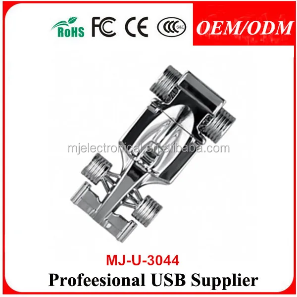 HOT SALE! 2014 2GB to 32GB F1 Racing Car-shaped USB Flash Drive w/ Micron NAND Flash, Various Colors are Available