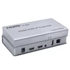 Metal Housing 200M HDMI extender over IP with KVM in silver color cat6 hdmi extender vga extender