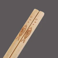 

wholesale natural Japanese style bamboo chopsticks hotel household reusable bamboo chopsticks with customized logo
