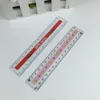 Cheap scale centimeter clear plastic school office ruler online/6 inch plastic rulers