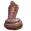 Outdoors lifelike snake model for advertising the directly sale