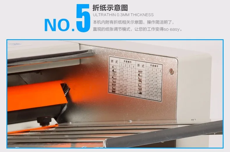 Paper Folder Letter Envelope Brochure Folding Machine Manufacturer