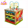 new design activity cube wooden kids science toys for education W11B143