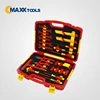 25pcs professional VDE hand tools set pliers and screwdriver electrician tool kit
