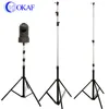 Stainless Steel Manual Telescopic Mast PTZ CCTV Camera Light Weight Tripod Telescopic Pole