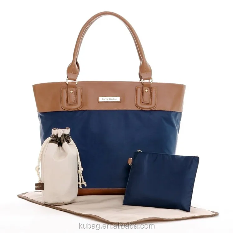 vegan leather diaper bag