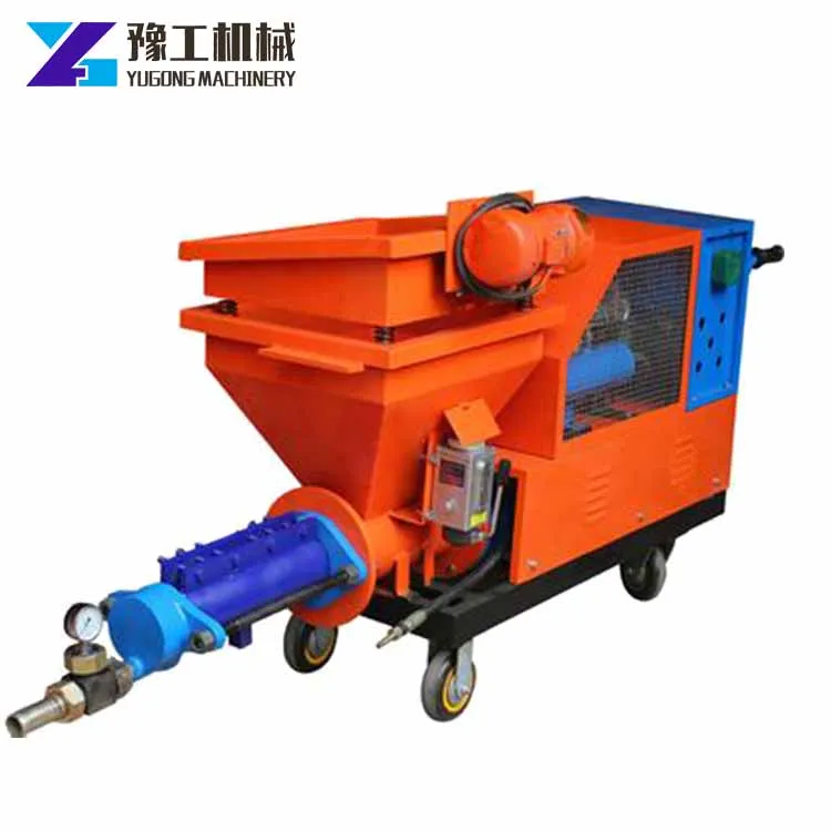 Mortar spraying machine 2